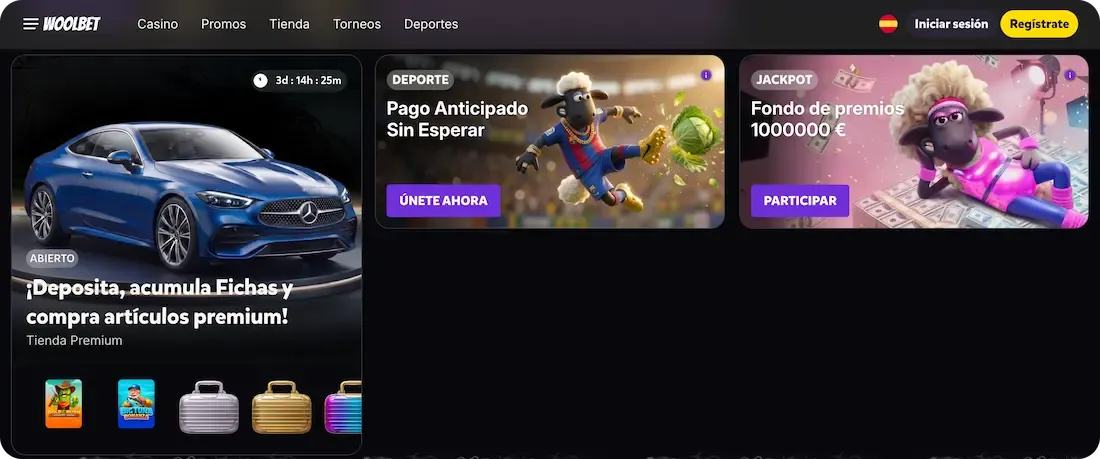 bonos del casino woolbet